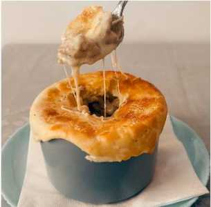 Julienne pot pie